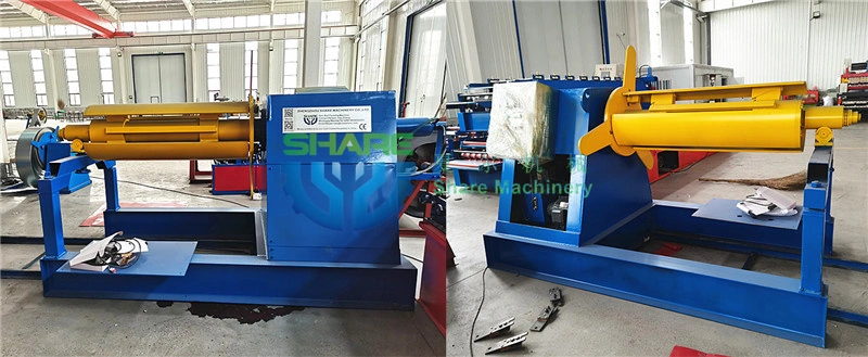 Automatic Uncoiler Hydraulic Steel Coil Decoiler Decoiling Machine