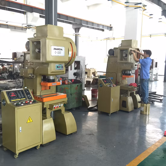 Machine d'estampage de presse à poinçonner en acier métallique, cadre en C, haute vitesse, 60 tonnes, manivelle à Point unique ouvert