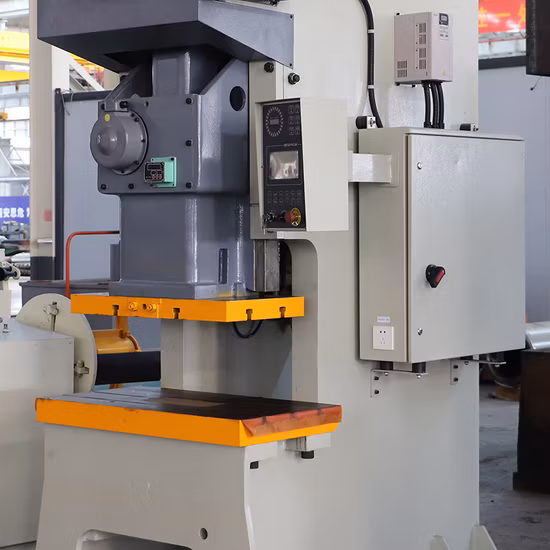 Poinçonneuse mécanique de plaque métallique de gorge profonde de presse de type ouvert